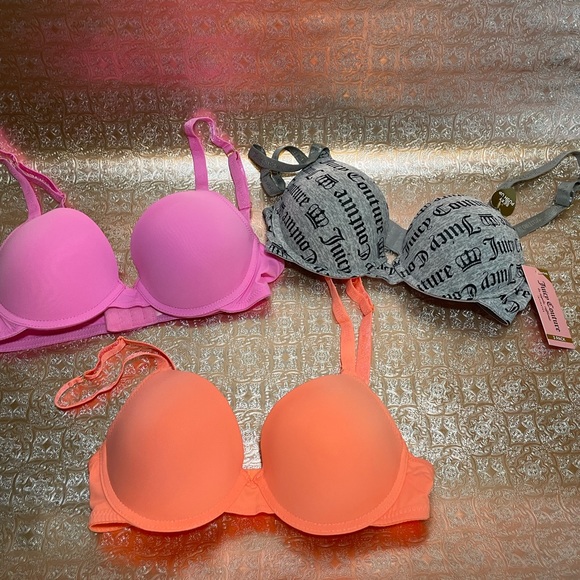 Juicy Couture Other - Juicy couture bra trio set 34B